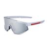 Fashion One-Piece Large-Frame Sunglasses, Men'S And Women'S Outdoor Cycling Sports Goggles, Colorful One-Piece Sunglasses