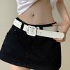 And Elegant Versatile Black Wide Waist Belt Crafted From Pu Material Perfect For Any Wardrobe