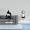 Abstract Astronaut Thinker Statue Decoration for Tabletop Living Room Shelf Office Bookshelf