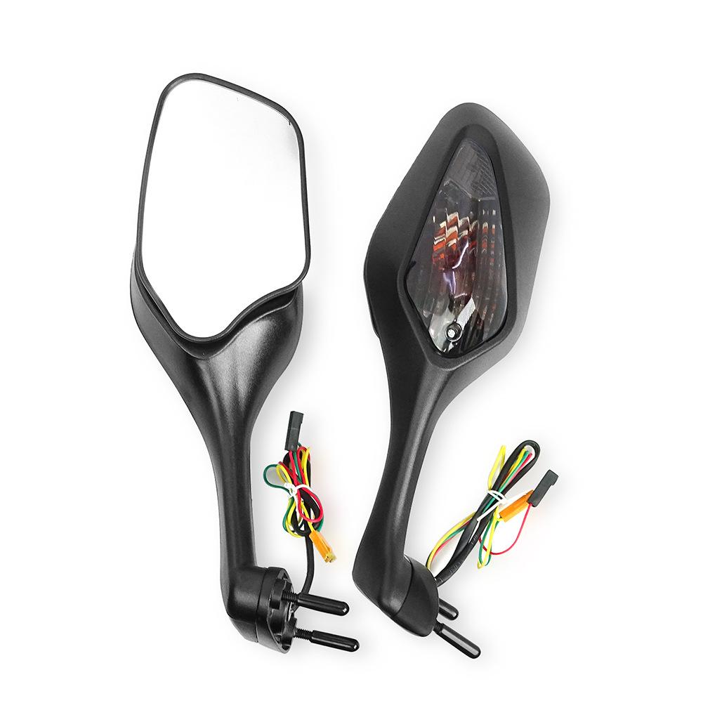 Foldable Motorcycle Rearview Mirrors with Turn Signal for Honda CBR1000RR (2008-2016)