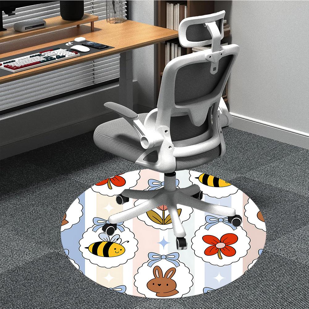 

1pc Easter Chair Carpet for Office, Non-slip, Soft and Durable Office Rug for Interior Decoration, Perfect for Office yy260313020 80cm by 80cm
