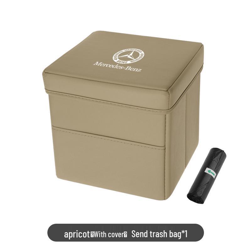 Foldable Multi-functional Car Trash Can & Storage for Mercedes EQS 580/450+ SUV Interior