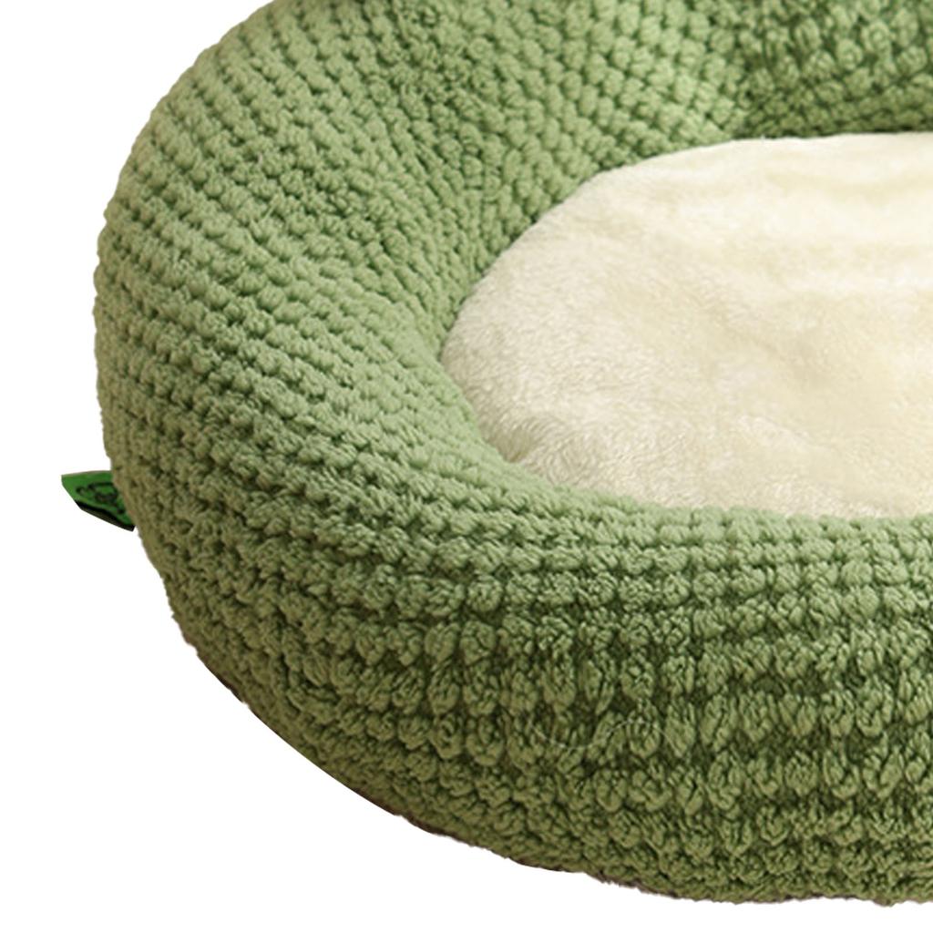 Pelíšek jeskyně pro mazlíčky Roztomilý kreslený pelíšek pro mazlíčky Měkký prodyšný plyšový polštář pro mazlíčky Udržující teplo pelíšek pro kočky