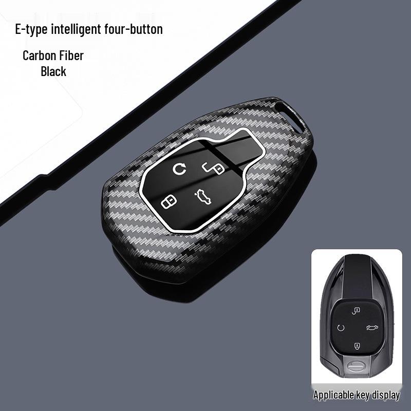 Carbon Fiber Textured Protective Shell for GAC Trumpchi: GS3 YingSu, GS8 YingKu, GS4 Max, ES9 YingBao. Bagged