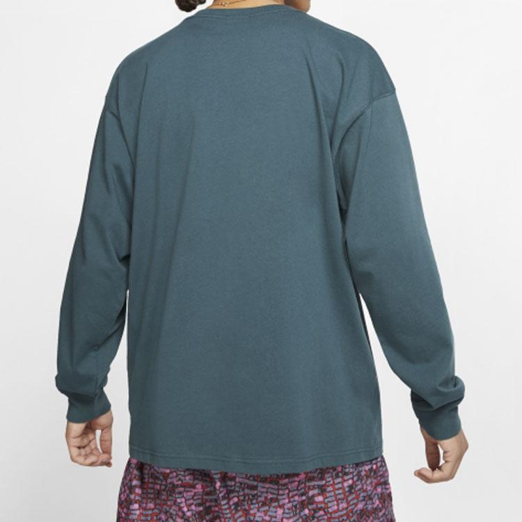 Nike ACG Basic Logo Long Sleeve T-Shirt Men Tops Deep-Jungle-Green BQ7203-328