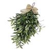 Artificial Olive Teardrop Wreath Realistic Greenery Olive Branch Swag for Spring Front Door Wedding Arch Kitchen Decor