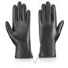 GLD-LG-3 Women' Gloves BLACK ROSE +CERTIFICATE