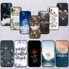 NH9 Bibelvers Jesus Christus Handyhülle für Samsung Galaxy S20 S21 S22 Ultra FE + Plus A21S A22 A24 A25 A26 A30 A30S A31
