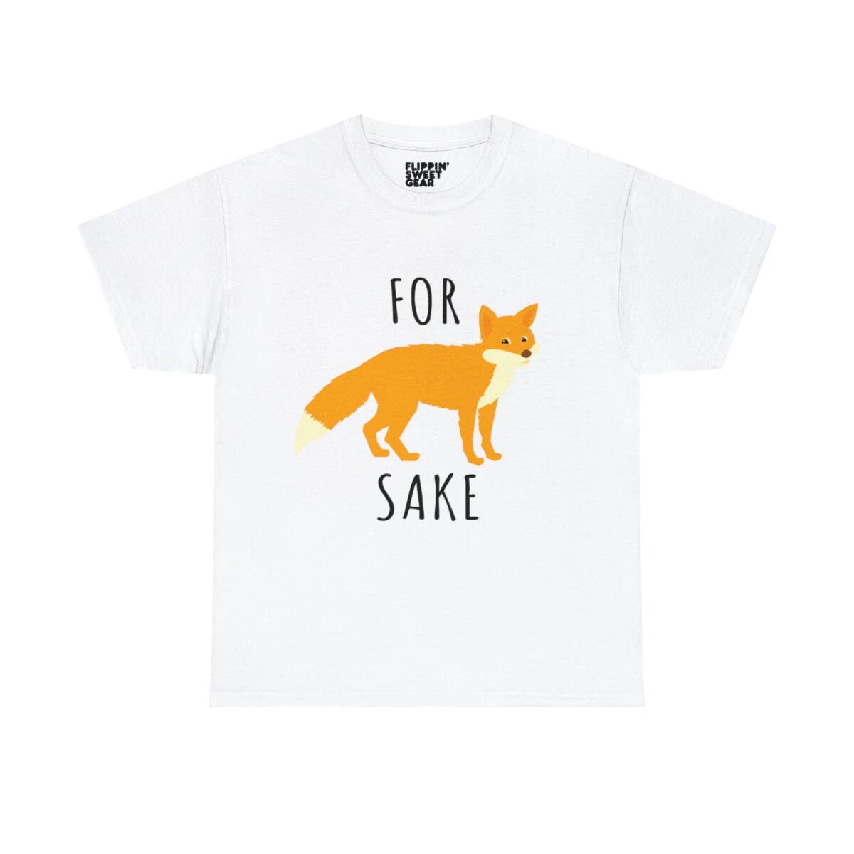 

For Fox Sake Graphic Tee Shirt S