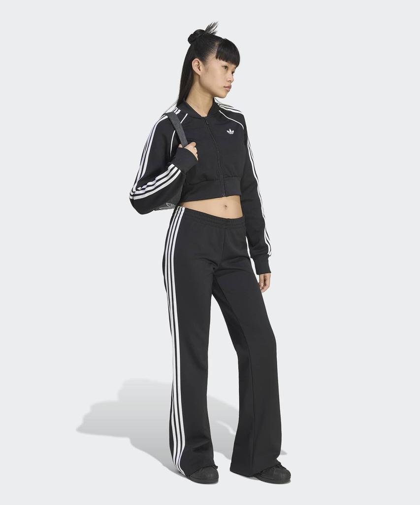 ADIDAS 3S Flared Pants - Black:White / Kq6424
