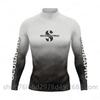 Mens UV Protection Rash Guard Long Sleeve Swim Shirt Snorkeling Diving Surfing Water Sports Wetsuit Top