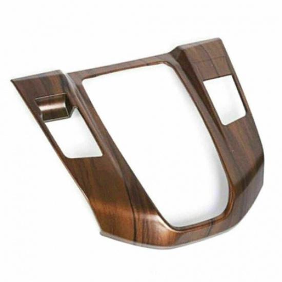 Peach Wood Grain Gear Shift Box Panel Cover Trim For Honda CR-V CRV 2017-