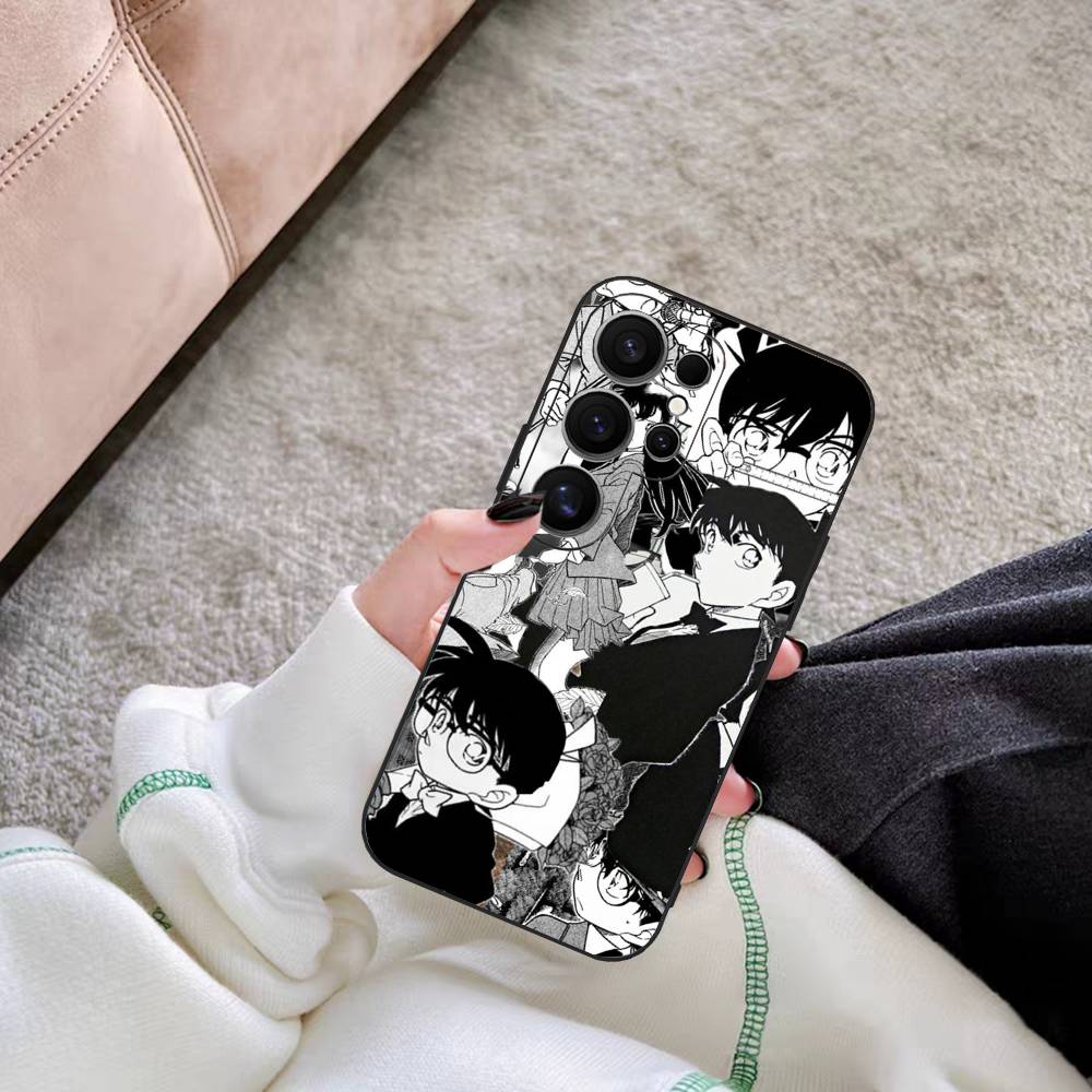 Japan D-Detective Conan Phone Case For Samsung S 24 Fe 25 Ultra Plus 20 Lite 21 30 22 23 24 22 Ultra 5G Fundas
