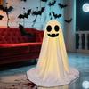 LED svítící figurka ducha Halloween Vnitřní dekorace ducha z bílé látky s dálkovým ovládáním pro domov, kuchyň, krbovou římsu, stůl, stolní desku, party dekorace
