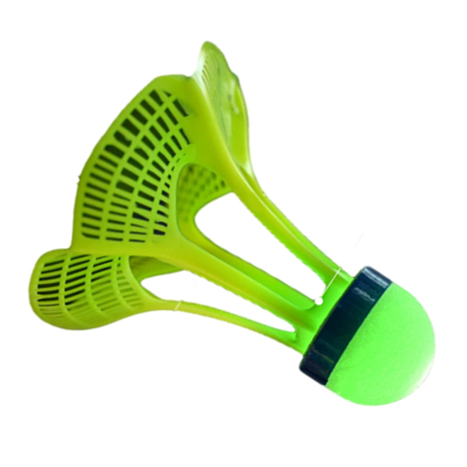 

Badminton Ball for Game Sport Training Entertainment Nylon Plastic Badminton Elastic Ball Head Windproof Badminton Set 1