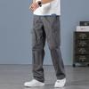 Men's Washed Casual Pants Men's Multi-pocket Overalls Trousers