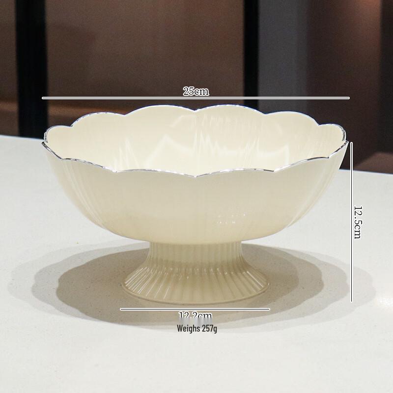 Абай Тарелка для слива воды в форме цветка для закусок и фруктов