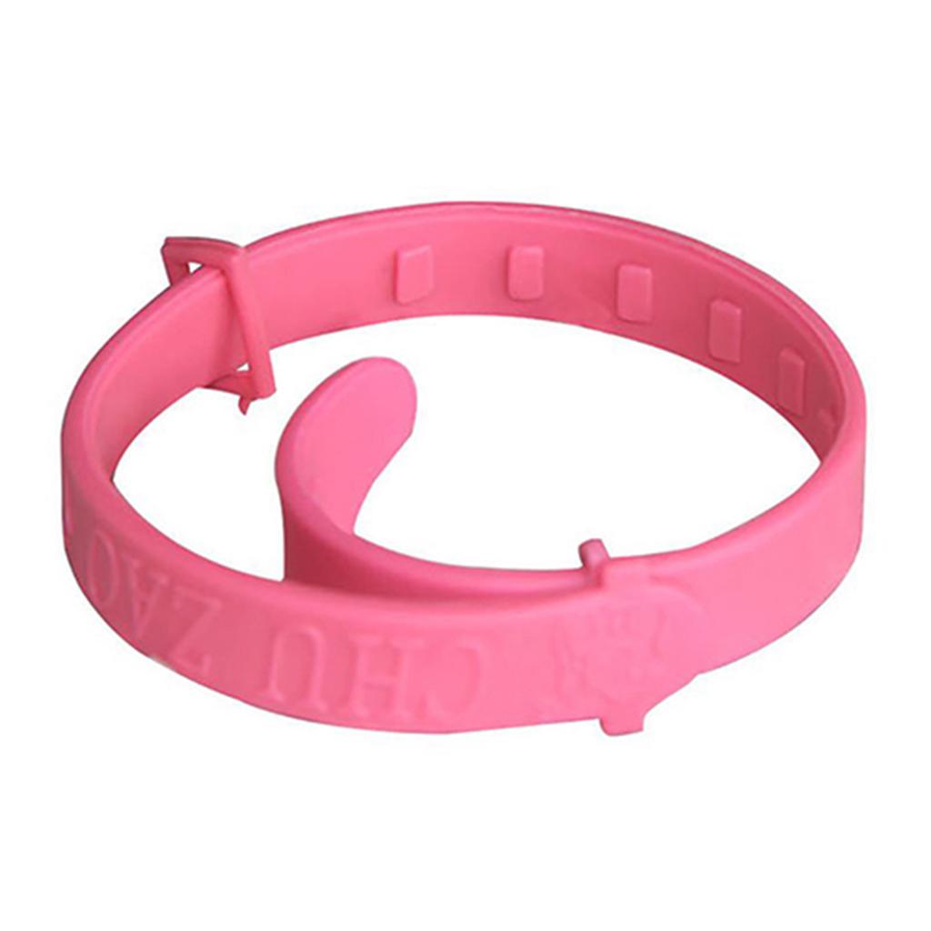 Soft Silicone Pink Pet Cat Flea Collar Reject Tick Mite Louse Collar For Cats
