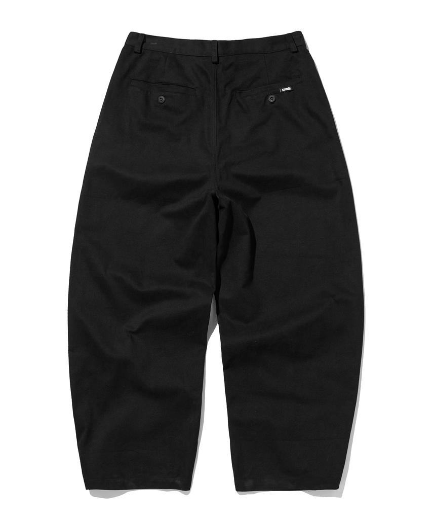 Seuweideu Wide Chino Pants [Black]