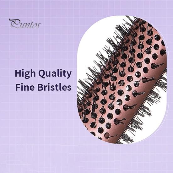 Wired Curling Brush 38MM LED Display Thermal Brush Fast Heating Negative Ion Round Brush Electric Hair Straightening Curling Wand Tools