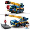 LEGO City La Grue Mobile 60324 - Camion Jouet Engin de Chantier avec Plaque de Route - Cadeau Garçons et Filles 7 Ans