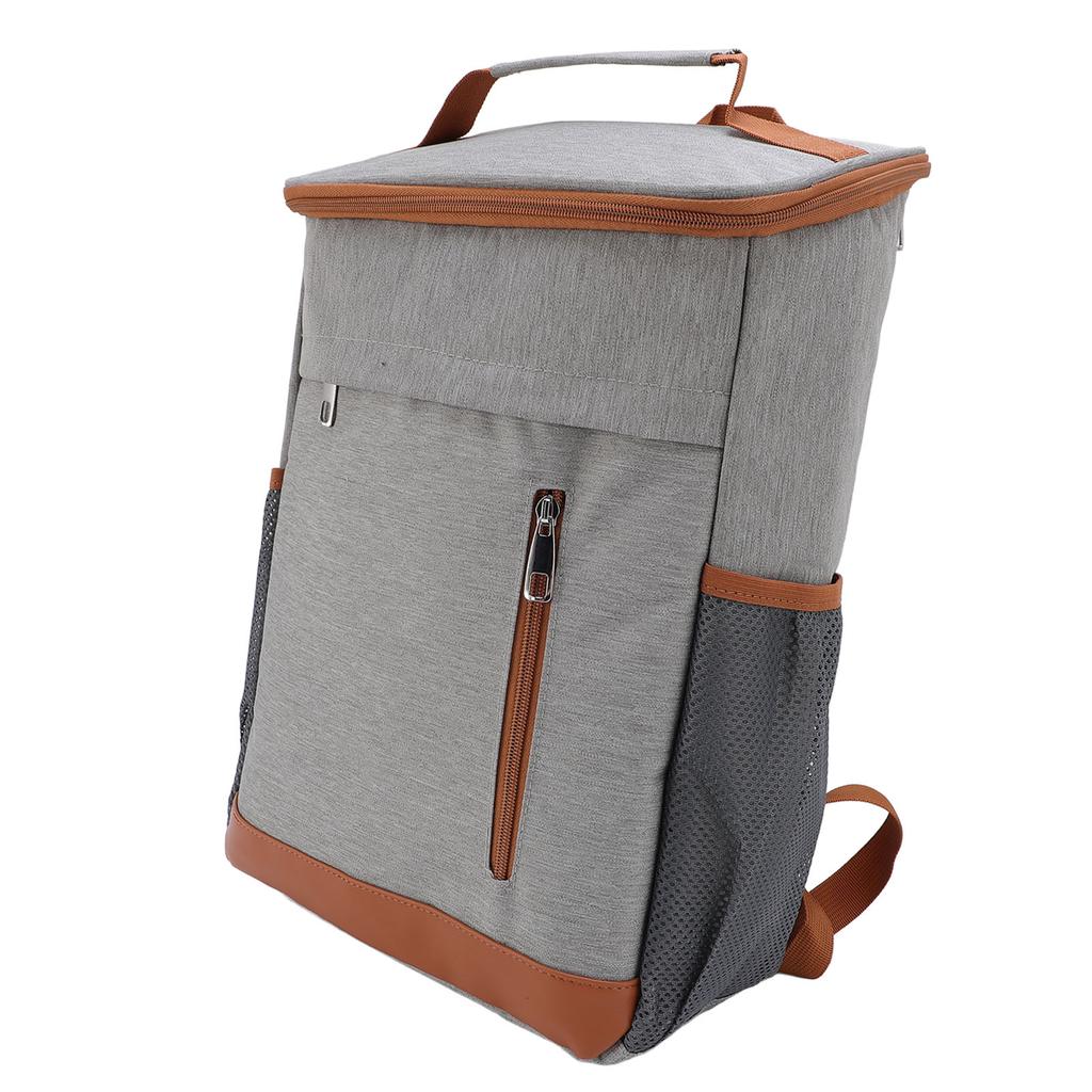 Cooler Backpack Large Capacity Leakproof Multi Pockets Rain Proof Beach Camping Picnic Thermal Backpack