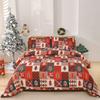 2025 New Christmas Theme Duvet Cover Set Luxury Soft Bedding Set with pillowcase skin-friendly machine washable Room Decor Gift
