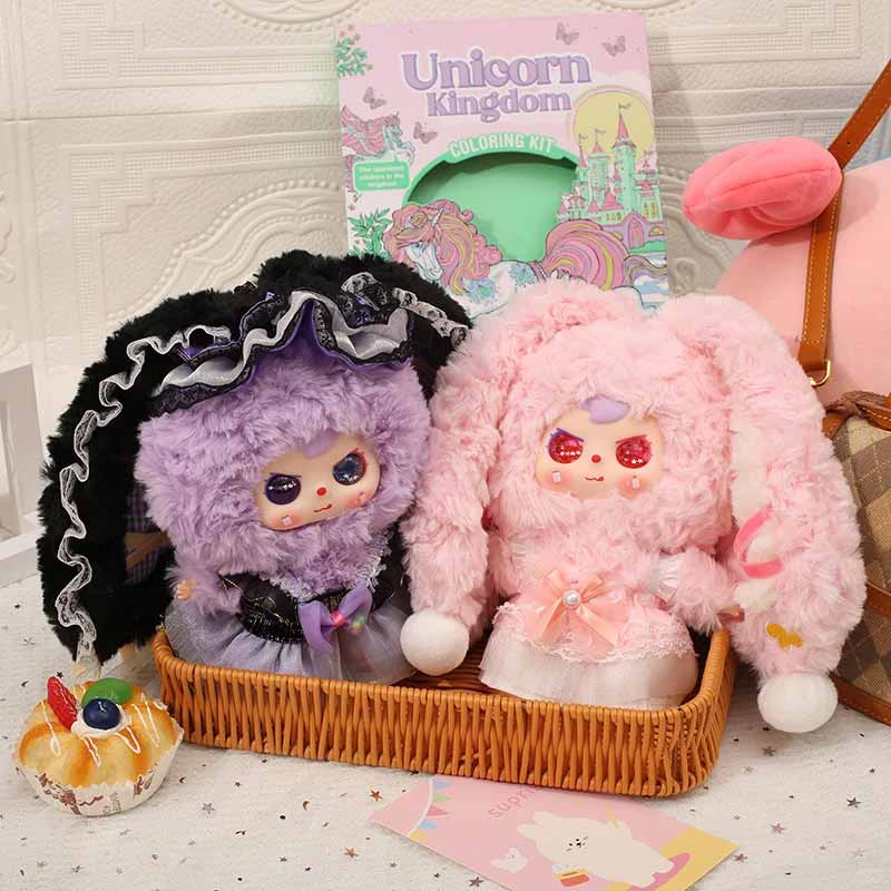 Baby Three Not Defined Series Blind Box Toy Soft And Comfortable Cute Doll Backpack Pendant Exquisite Ornament Mystery Box Gifts