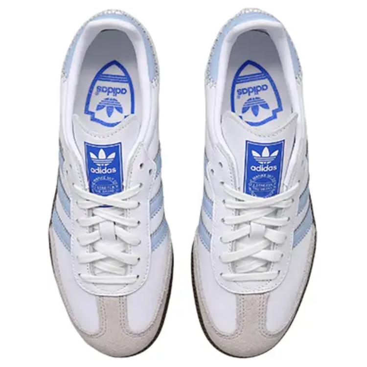 Adidas Samba Og J 'White Clear Sky' Sneakers JI2009