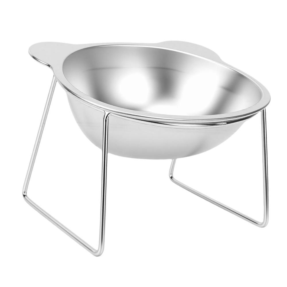 15° Tilted Elevated Pet Bowl 5.9" Wide Bowl Cat Food Bowl Durable Raised Cat Bowl Indoor Feeding