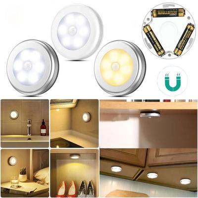 Battery Powered Motion Sensor Night Light Magnetic Wireless Closet Light  Kitchen