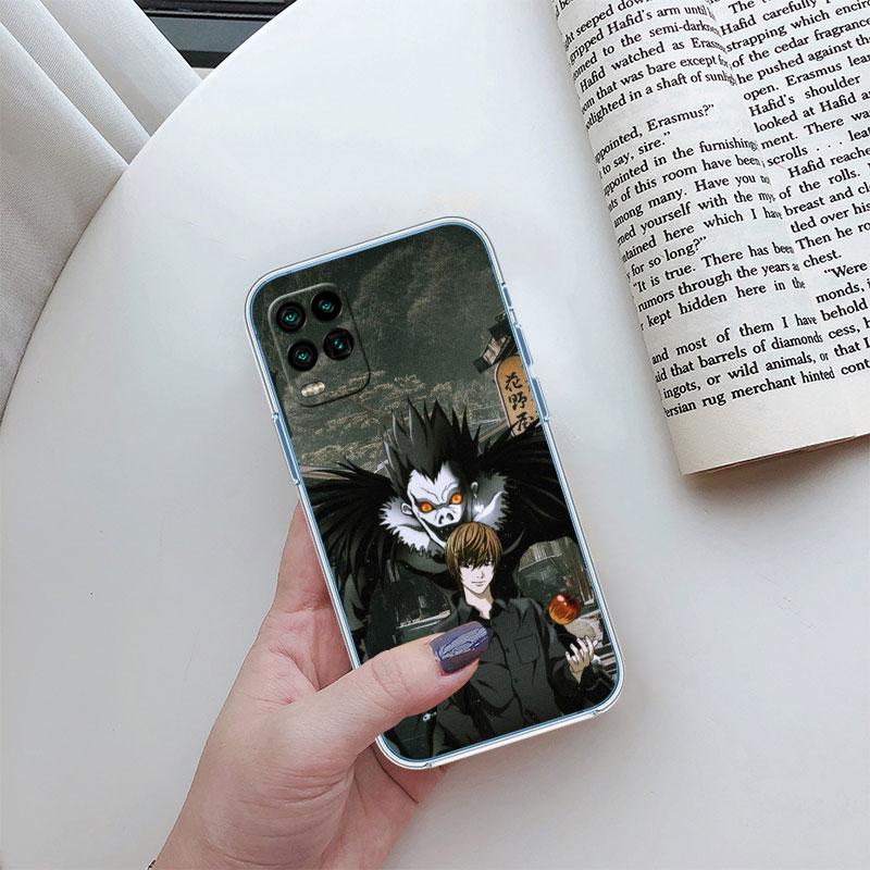 Death Note Transparent Phone Case for LG K22 K30 K40 K40S K41 K42 K50 K50S K51 K51S K52 K61 K62 K71 K92 Q61