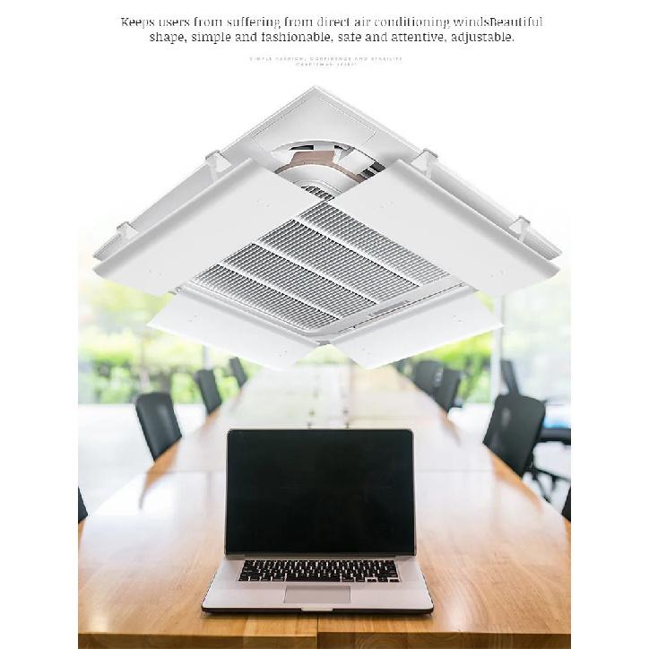 Ceiling Unit Central Air Conditioning Outlet Antidirect Blowing Air Guide Cover Ceiling Windshield