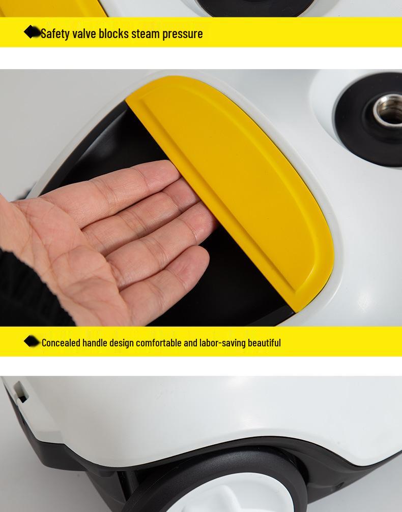 Hochleistungs-Dampfreiniger: Sterilisiert und desinfiziert Küchen, Sofas, Möbel und Autos