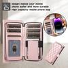 Suitable for Google 8Pro Mobile Phone Leather Case Redmi Notre13 Diamond Zipper Wallet Insert Card Oblique Span Protective Case