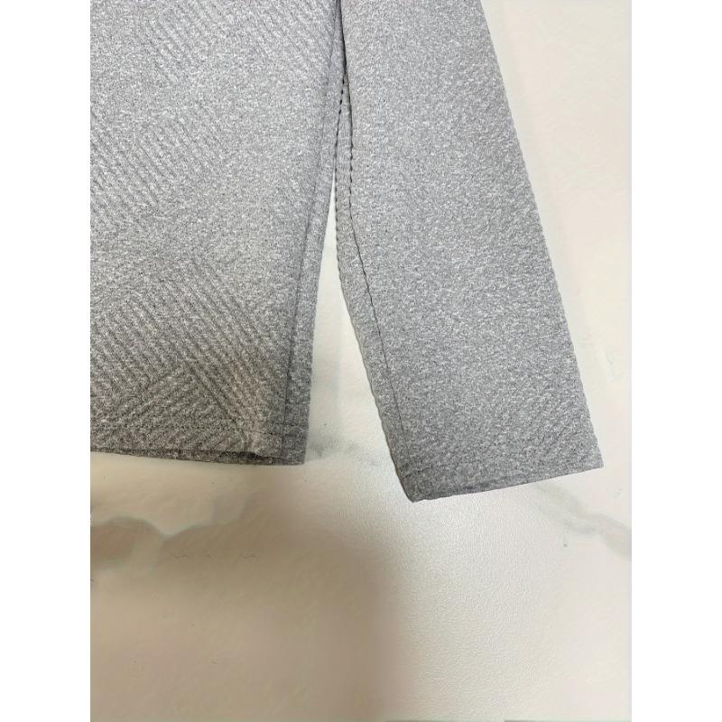 Women S Long Sleeve Stand Collar Solid Color Street Style Sweatshirt