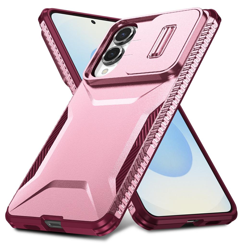For Samsung Galaxy S25 Edge Case Camshield TPU+PC Phone Cover Non-Slip Side Edge