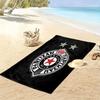 Partizan Poster Druck Strandtuch, Großes Weiches Schnelltrocknendes Handtuch für Strand Camping Schwimmen
