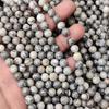 Amazing Matt Gray Map Jasper Natural Gemstone Beads, Loose Gemstone Beads, 6mm 8mm 10mm Smooth Round Beads.