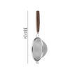 Japanese Style Wooden Handle Stainless Steel Tea Infuser and Strainer - Gongfu Tea Set Accessories for Pu'er Tea Ceremony