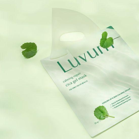 Luvum Gel Mask 3-pack (Moisture-Soothing Cica/Brightening Yuzu)