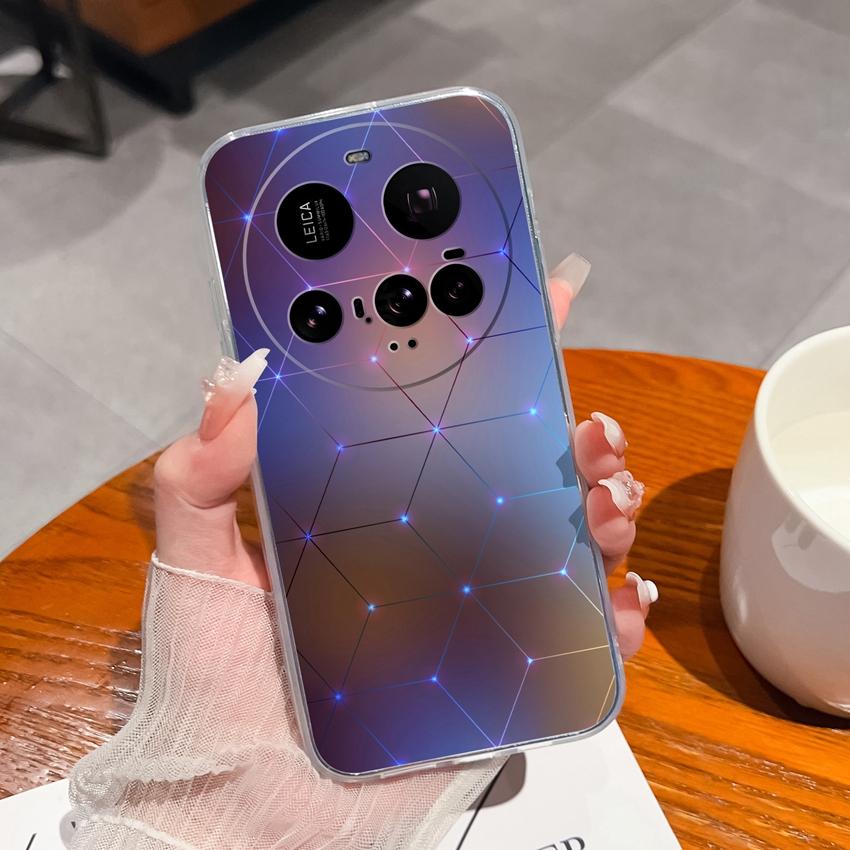 For Xiaomi Mi 12 10 11 15 Ultra 15T Phone Case Cute Ragdoll Bear Patterns Transparent Slim TPU Anti Slip Protective Soft Back Cover For Xiaomi Housing