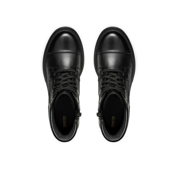 Geox D Spherica EC15 D46WWB 043BC C9999 Ankle Boots, Black