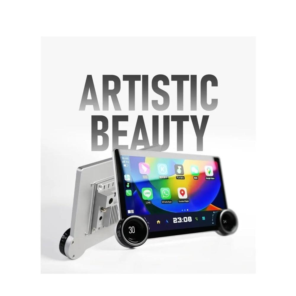 11.8 Inch Diamond 2K Car Android Screen Support Apple Carplay Android Auto Wireless Suitable For 9 Inch 10 Inch Android Frame 4GB RAM Fast Interface