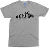 Motorbike Evolution T-shirt Flying Dirt Bike Rider Birthday Gift Motocross Biker