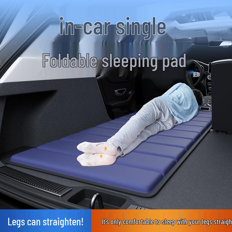 Car Inflatable Mattress - Single Bed Folding Rear Trunk Pad