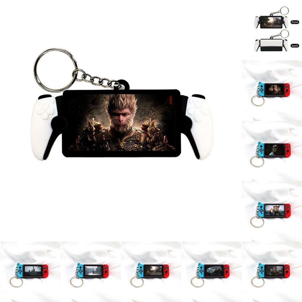 Unique Black Myth Wukong Game Controller Keychain Accessory For Switch And Ps5 Perfect For Gift Giving