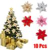 Simulation Christmas Flowers Cloth Decoration Plastic For Decoration Christmas Trees Christmas Wreaths Decoration