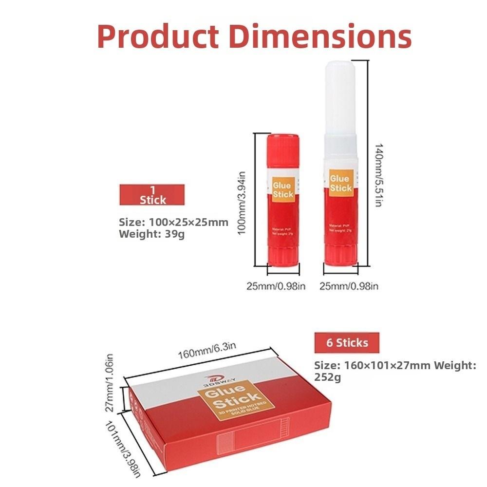 Easy Clean 3D Printer Adhesive Anti-Warping Hot Bed Adhesive  Universal FDM Platforms