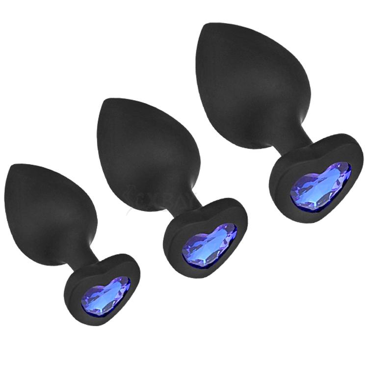 Small Pink Silicone Waterproof Butt Plug with Crystal Jewelry Safe Adult Anal Vibrator for Women Men Gay Real Touch Feeling